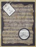 Musical Score Background
